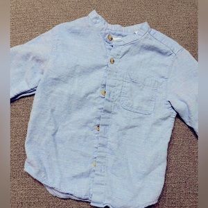 Chambray button up top